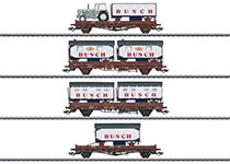 076-M45040 - H0 - Güterwagen-Set Zirkus Busch